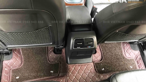 Thảm lót sàn ô tô 5D 6D Audi Q5 che phủ tới 90%, lớp da cao cấp bền bỉ